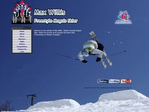 Max Willis Mogul Skier